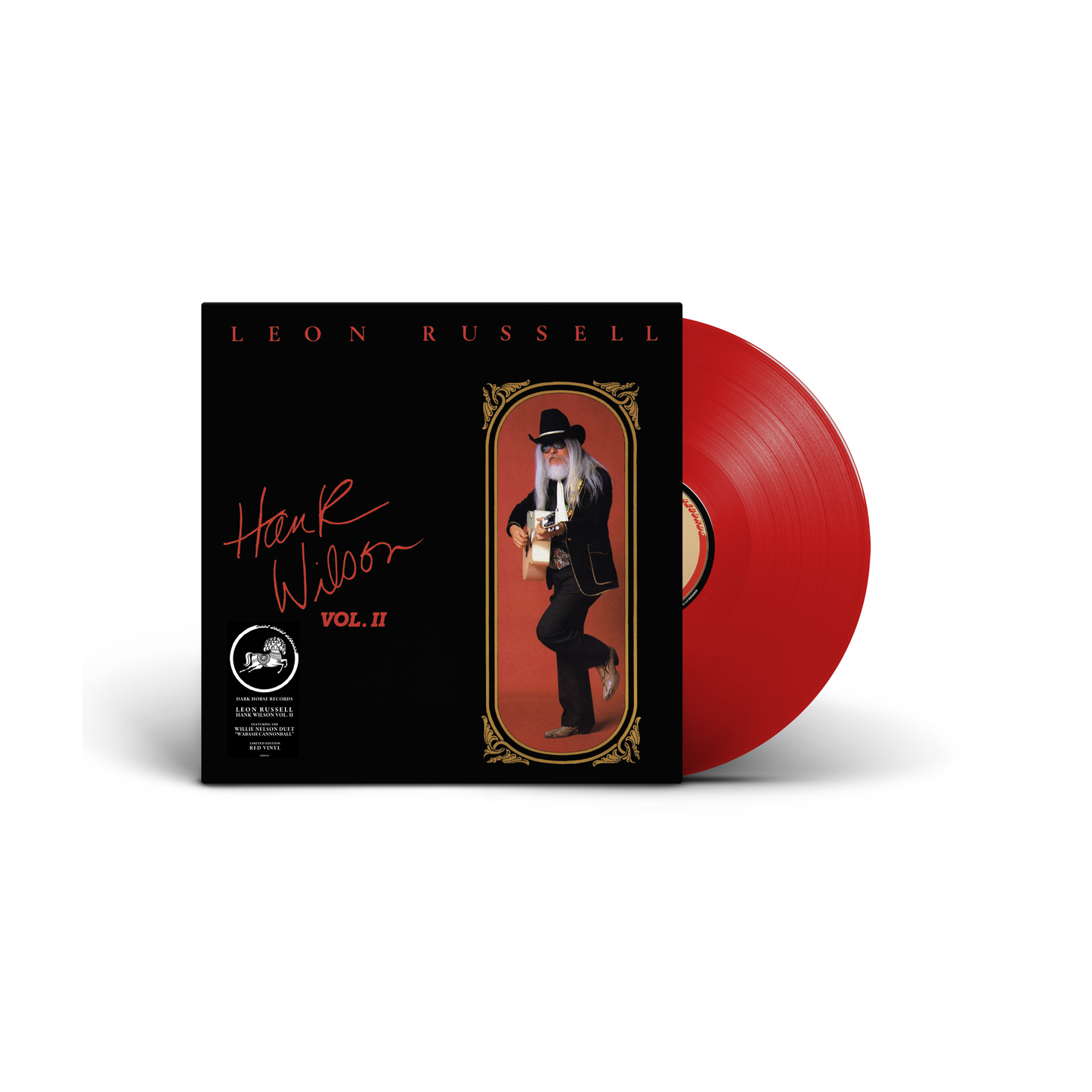 Hank Wilson Vol. II Limited Red Vinyl